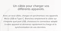 Mi 2-In-1 USB Cable (Micro USB To Type C) 30cm