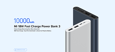 10000mAh Mi 18W Fast Charge Power Bank 3