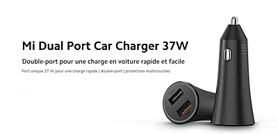 Mi 37W Dual-Port Car Charger
