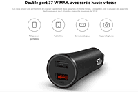 Mi 37W Dual-Port Car Charger Mi 37W Dual-Port Car Charger