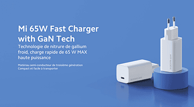 Mi 65W Fast Charger with GaN Tech