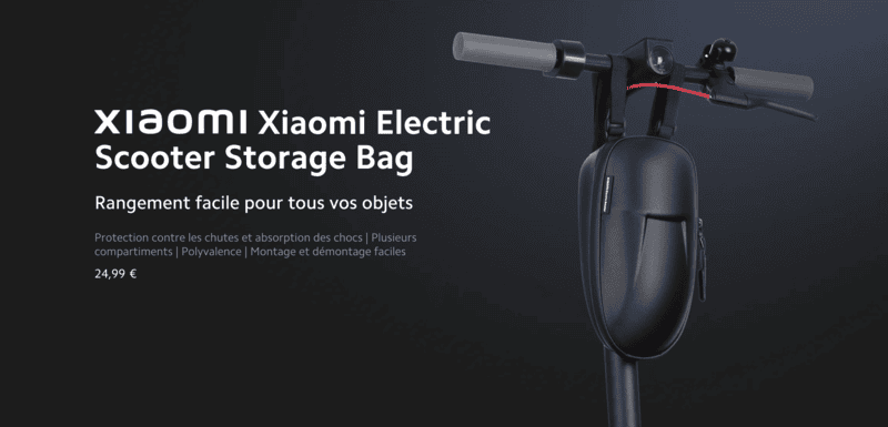 Xiaomi Electric Scooter Storage Bag Xiaomi Electric Scooter Storage Bag
